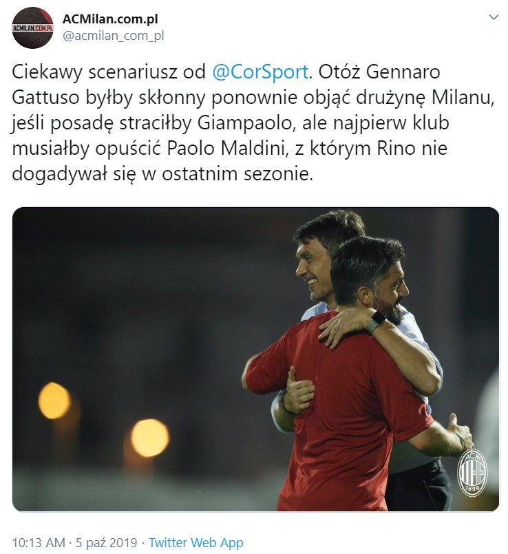 Możliwy POWRÓT Gattuso do Milanu, ale pod JEDNYM WARUNKIEM